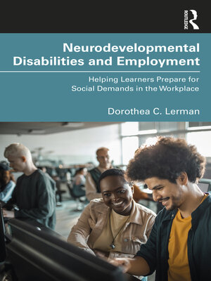 cover image of Neurodevelopmental Disabilities and Employment